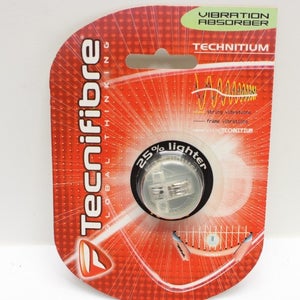 *NOS* 1 PACK TECNIFIBRE "TECHNITIUM" TENNIS RACQUET VIBRATION DAMPENER. #TFA002