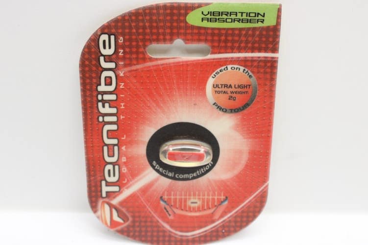 *NOS* 1 PACK TECNIFIBRE "VIBRA CLIP" TENNIS RACQUET VIBRATION DAMPENER. #TFA001