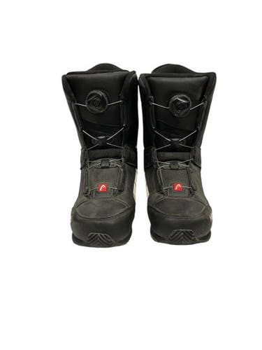 Used Head SNOWBOARD BOOTS Mens Snowboard Boots Black Senior 6.5 11847-S000029646