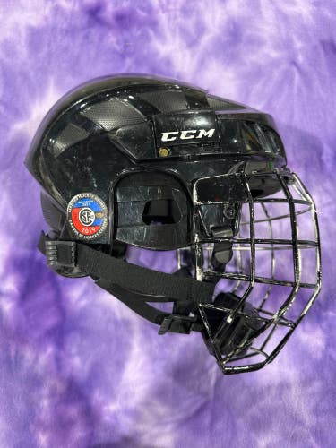 Black Medium CCM 50 Helmet (Used)