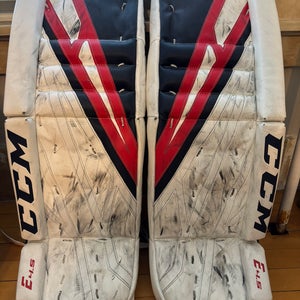 28" 2020 CCM Eflex 4.5 Goalie Leg Pads (Used)