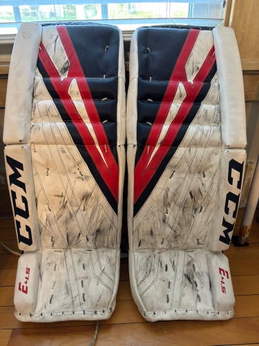 28" 2020 CCM Eflex 4.5 Goalie Leg Pads (Used)