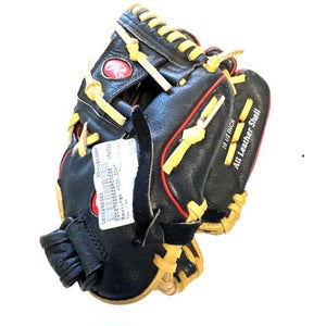 Used Rawlings HIGHLIGHT BB/SB Glove RH Throw Black 10 1/2" 11860-S000298393