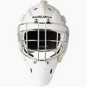 New S25 BAUER 940 GOAL MASK SR MD WHT 11860-BAR1064944M