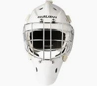 New S25 BAUER 940 GOAL MASK SR MD WHT 11860-BAR1064944M