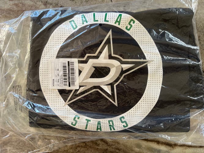 Pro Stock Dallas Stars Black Size 56 Men's Adidas Jersey (New)
