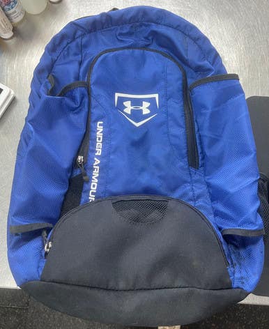 Used Under Armour BACK PACK BB/SB Player Backpack Navy Blue 11497-S000152370