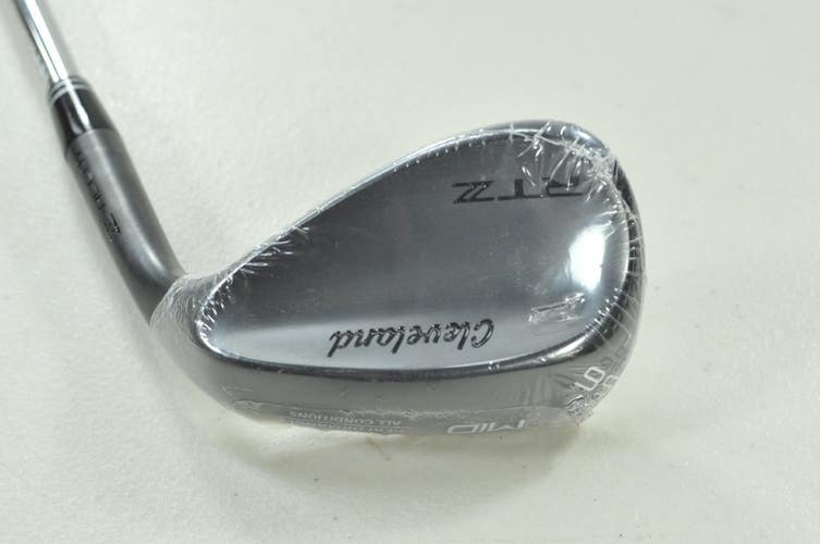 Cleveland RTZ Black Satin 56*-10 Wedge Right DG Spinner Wedge Steel NEW # 202995