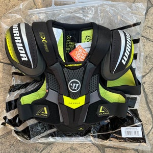 XS Senior Warrior Alpha QX Pro Shoulder Pads (New)