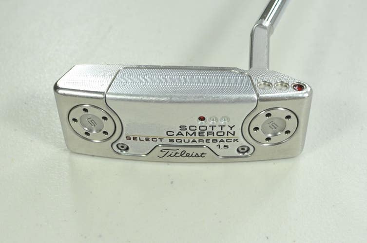 Titleist 2018 Scotty Cameron Select Squareback 1.5 34" Putter RH Steel # 203246