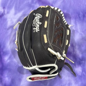 Black Rawlings Highlight RH Softball Glove 12.5" (Used)