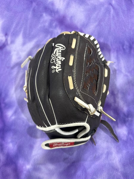 Black Rawlings Highlight RH Softball Glove 12.5" (Used)