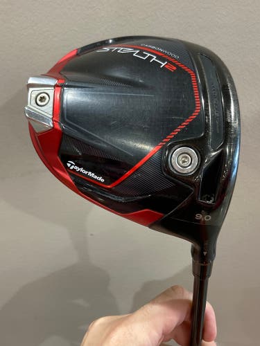 Used Men's TaylorMade Stealth 2 Right Handed Driver | S Flex | VENTUS TR Graphite Shaft