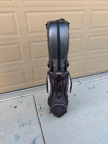 Bag boy Travel Cover and wheeled bag (Used)