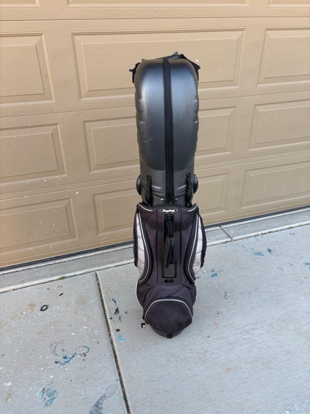 Bag boy Travel Cover and wheeled bag (Used)