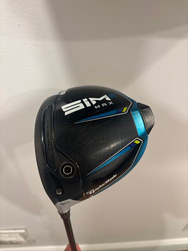 TaylorMade SIM2 Max Left Hand Driver Extra Stiff Flex 9 Loft (Used)