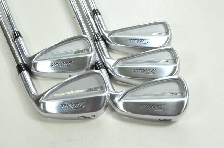 Titleist T150 2023 6-PW Iron Set Regular Flex Right Project X LZ Steel # 203269
