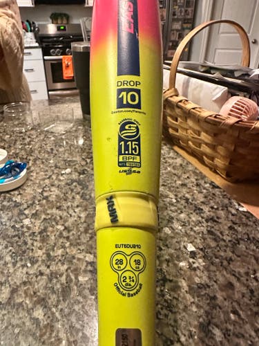 2025 Easton Dub Composite USSSA Certified Bat (-10) 18 oz 28" (Used)
