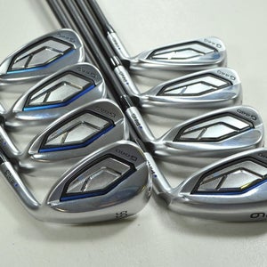 Ping G440 6-W,UW,52*,56* Iron Set Senior Flex Blue Dot Alta CB Graphite # 203257