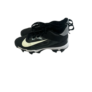 Used Nike Alpha Menace Shark Jr 3.5 FB Cleats Black And White  11692-S000142021