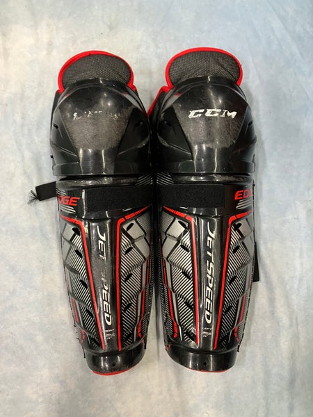 Senior CCM Jetspeed edge Shin Pads 14" (Used)