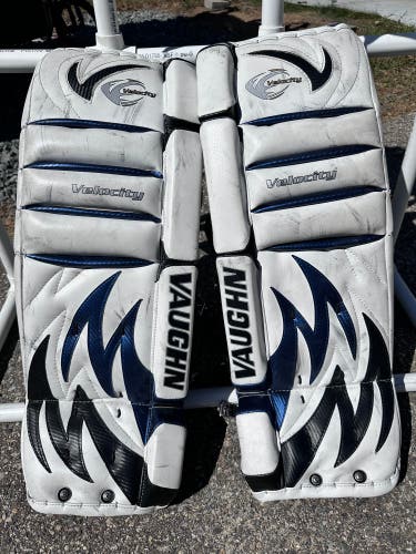 28" Vaughn Goalie Leg Pads (Used)