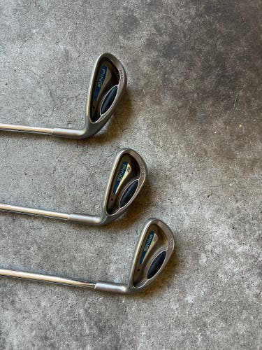 Men's Ping G2 Right Handed Iron Set Stiff Flex 9 Pieces Steel Shaft (Used)