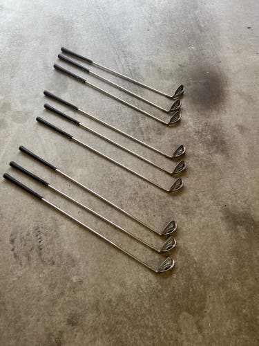 Men's Ping G2 Right Handed Iron Set Stiff Flex 9 Pieces Steel Shaft (Used)