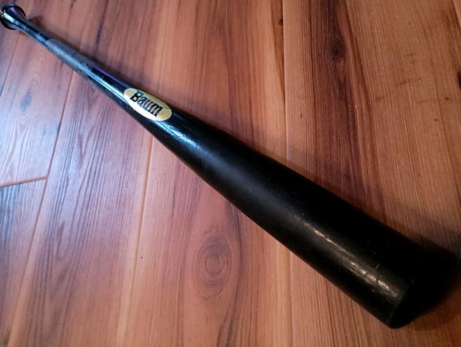 USED Baum Gold 33.5 inch Wood Composite Baseball Bat #881401