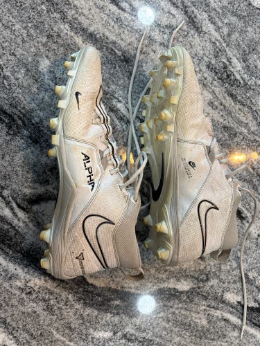 Men's Size M 12.0 (W 13.0) Nike ALPHA Molded Cleats (Used)