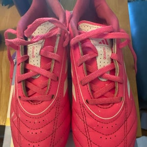 Pink Unisex 3Y (Big Kids / Youth) Adidas Goletto Cleats (Used)