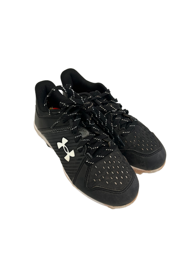 Used Under Armour LEADOFF BB/SB Cleats Black Youth 13.0 11692-S000140099
