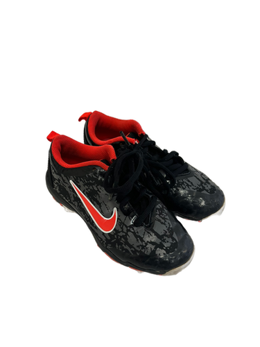 Used Nike HYPERDIAMOND BB/SB Cleats Black Junior 01 11692-S000140105