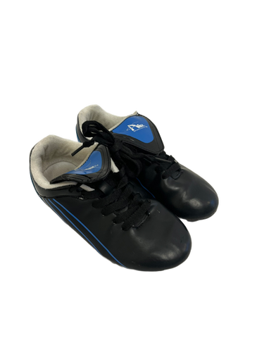 Used AIR SPORTS WORLD Soccer Cleats Black And Royal Blue Junior 01.5 11692-S000140116