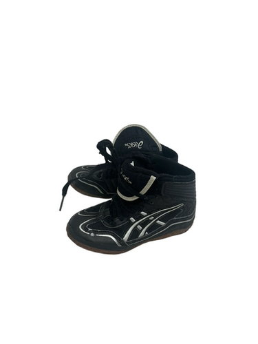 Used Asics Wrestling Shoes Black Youth 11.0 11692-S000141844