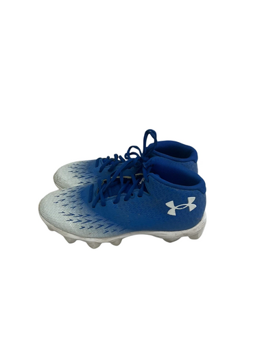 Used Under Armour SPOTLIGHT FRANCHISE Adult FB Cleats Royal Blue Senior 7.5 11692-S000141848