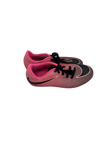 Used Nike BRAVATA Soccer Cleats Pink Junior 01 11692-S000141864