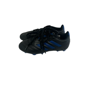 Used Adidas GOLETTO Soccer Cleats Black And Navy Blue Junior 01 11692-S000141878