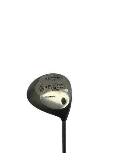 Used Callaway BIGGEST BIG BERTHA Mens Driver RH 9.0 Degree 11692-S000141897