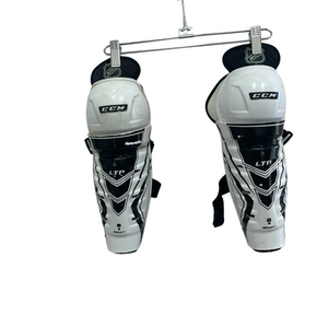 Used CCM LTP Junior Shin Guards White 11" 11692-S000141980