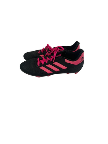 Used Adidas GOLETTO Soccer Cleats Black And Pink Senior 6 11692-S000141991