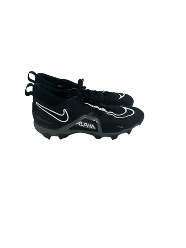 Used Nike ALPHA MENACE 3 SHARK Adult FB Cleats Black Senior 13 11692-S000141989