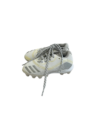 Used Adidas ICON BB/SB Cleats White Youth 10.0 11692-S000141994