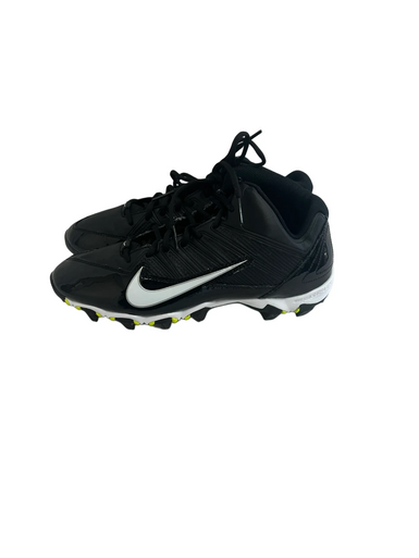 Used Nike ALPHA SHARK Adult FB Cleats Black Senior 9 11692-S000141997