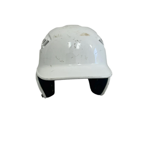 Used Rawlings R16J-R1 Batting Helmet No Mask White One Size 11692-S000142007