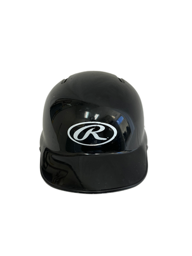 Used Rawlings MLTBH Batting Helmet No Mask Black One Size 11692-S000139267