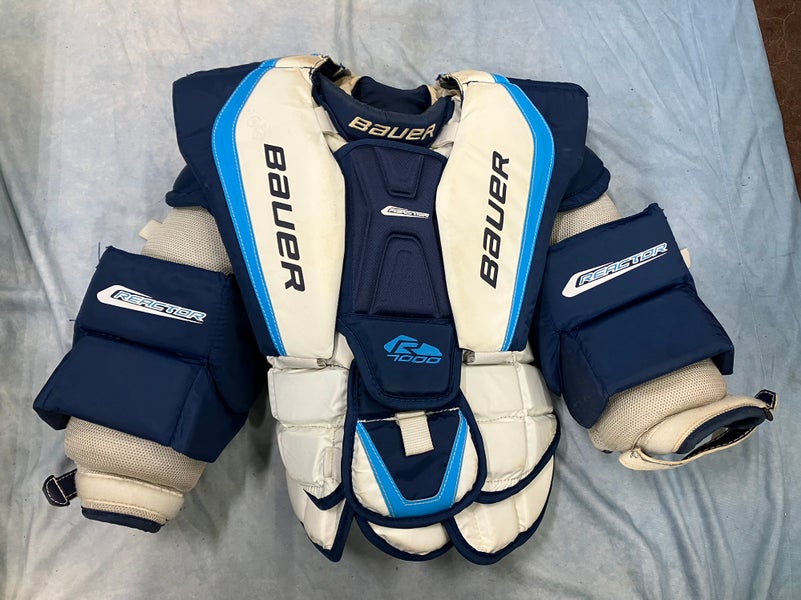 Intermediate Large Bauer Reactor 7000 Goalie Chest Protector (Used)