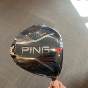 Men's 2025 Ping G440 Max Right Handed Driver Stiff Flex 9 Loft (New)