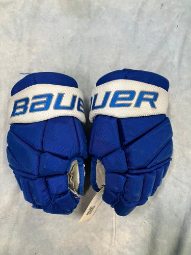 Black Junior Bauer Vapor Elite Gloves 12" (Used)