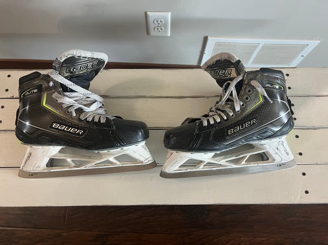 Bauer Elite Hockey Goalie Skates Regular Width 11 (Used)